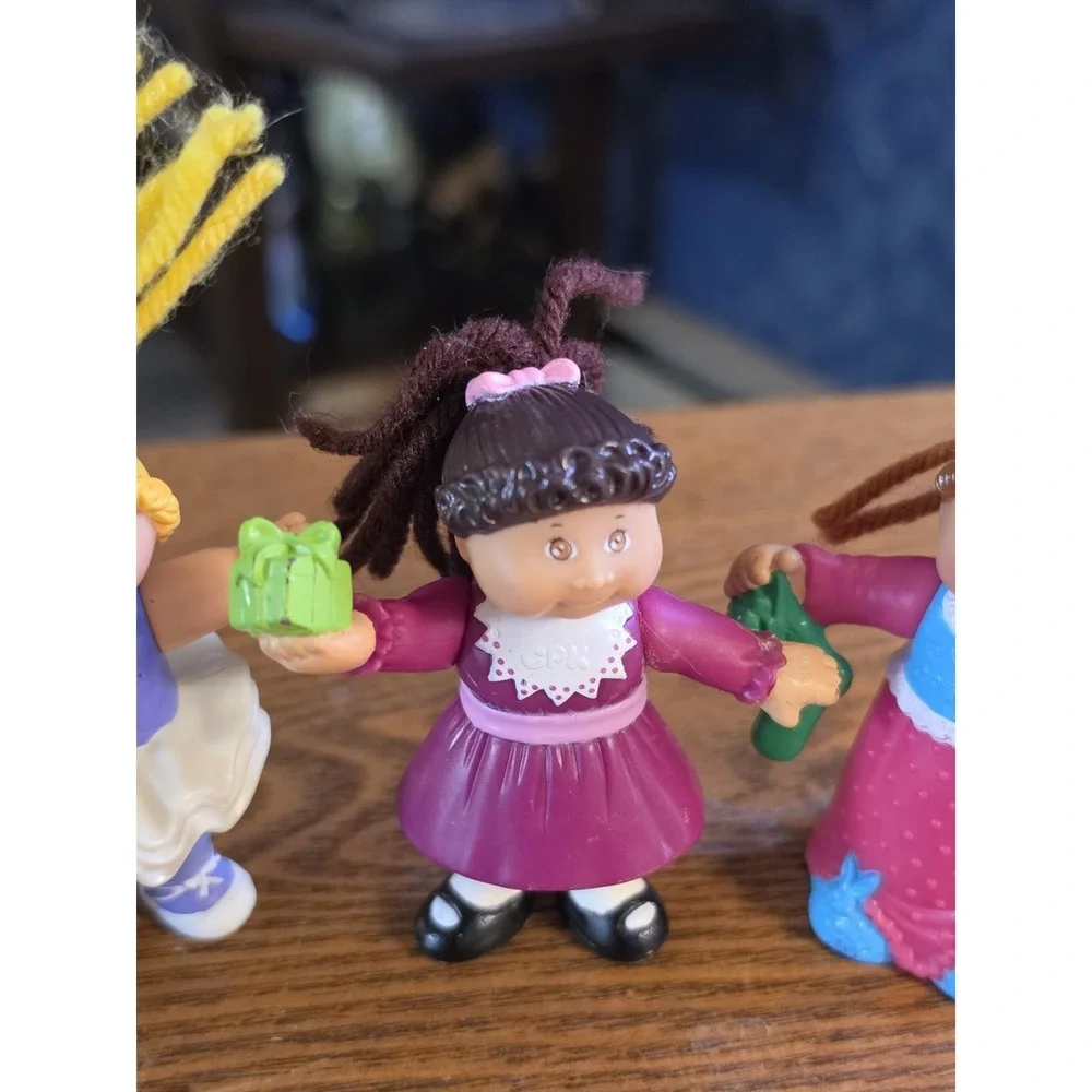 Cabbage Patch Kids Lot of 3 Vintage McDonalds Happy Meal Toy 1992 Good Condition